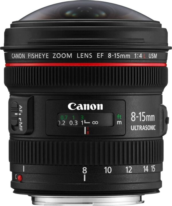 Canon EF 8-15mm f4 L USM Fisheye Lens