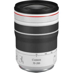 Canon RF 70-200mm F4L IS USM lens for professional photography.