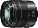 Panasonic 14-140mm f3.5-5.6 II lens, versatile zoom for Micro Four Thirds cameras.