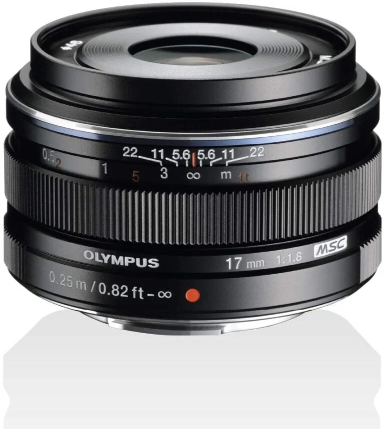 Olympus M.Zuiko Digital 17mm f/1.8 Lens for Micro Four Thirds cameras