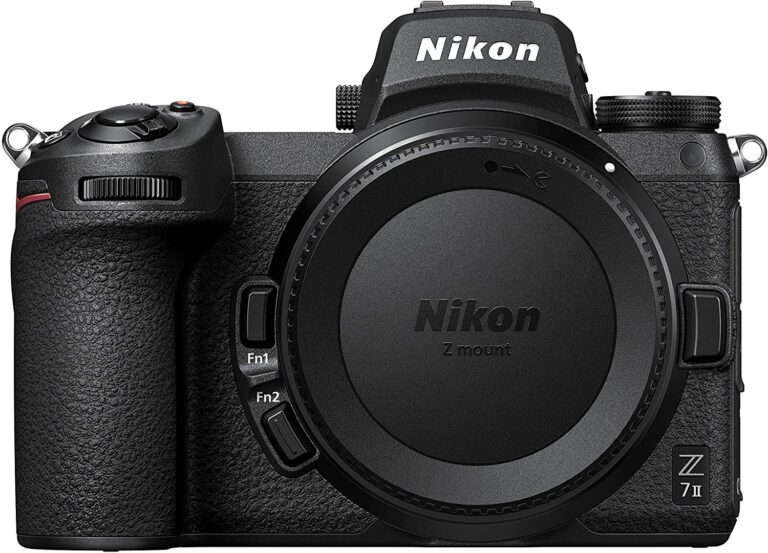 Nikon Z7 II camera body, mirrorless digital camera available at Camix UK.