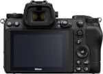 Back view of Nikon Z7 II camera body with controls and screen, available at Camix UK.