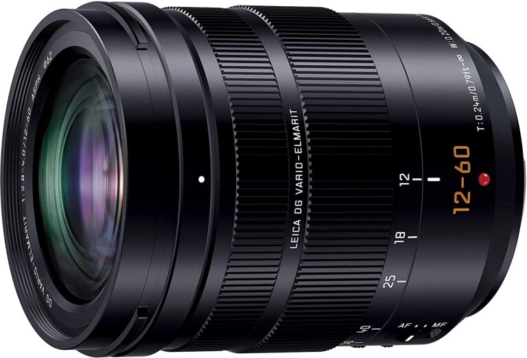 Panasonic Leica DG Vario 12-60mm f2.8-4 lens for mirrorless cameras.
