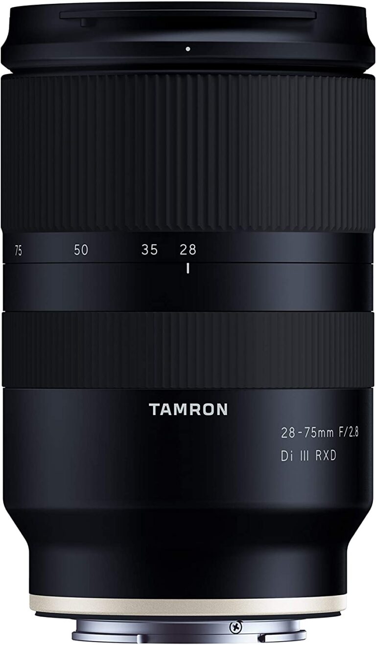 Tamron 28-75mm F/2.8 Di III RXD lens for mirrorless cameras