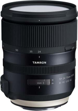 Tamron SP 24-70mm f/2.8 Di VC USD G2 lens for DSLR cameras.