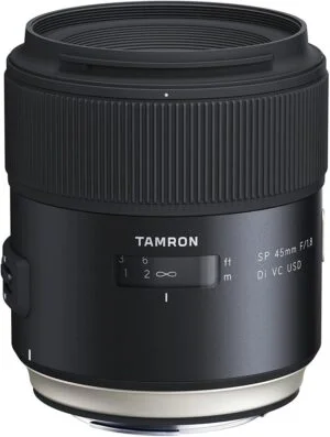 Tamron SP 45mm f/1.8 Di VC USD lens for DSLR cameras