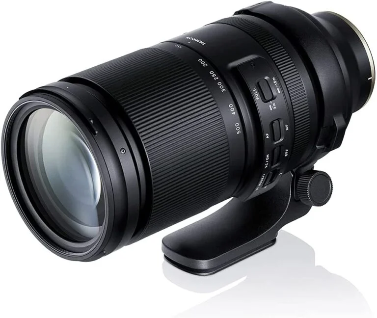 Tamron 150-500mm F5-6.7 Di III VC VXD lens for Sony E mount, ideal for wildlife photography.
