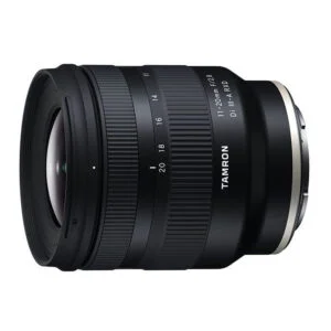 Tamron 11-20mm f/2.8 lens for digital cameras, ideal for wide-angle photography.