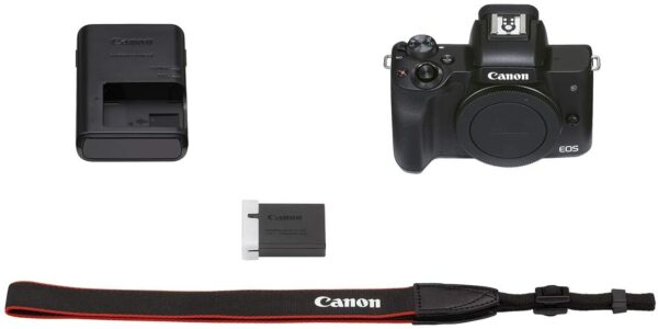 Canon EOS M50 MK II Mirrorless 4K Body - Black