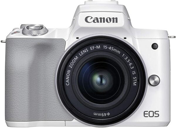 Canon EOS M50 MK II Mirrorless 4K With 15-45mm Lens - White