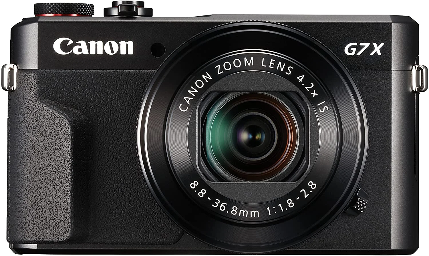 Canon PowerShot G7 X Mark II 1 Canon PowerShot G7 X Mark II digital camera with zoom lens.