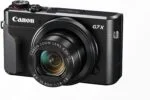 Canon PowerShot G7 X Mark II compact digital camera with zoom lens.
