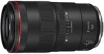 Canon RF 100mm f2.8L Macro IS USM lens for professional photography.