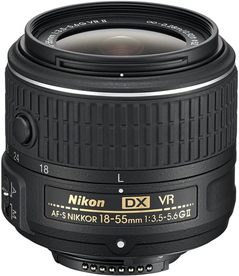 Nikon 18-55mm f/3.5-5.6 G AF-P DX VR lens for DSLR cameras