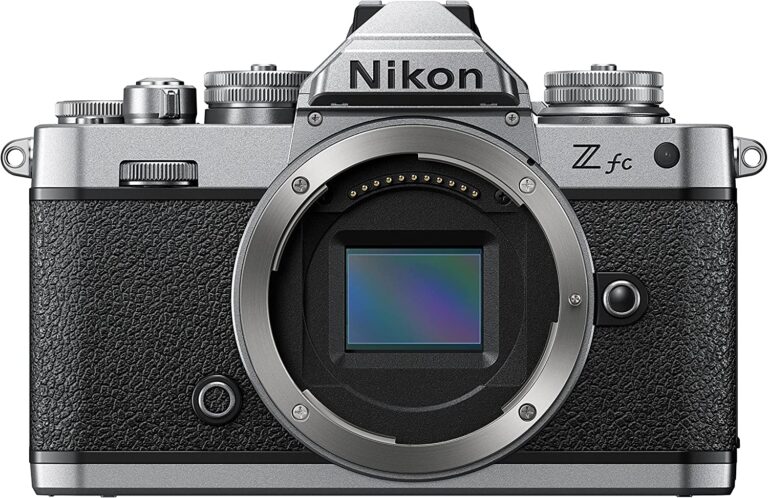 Nikon Z fc mirrorless camera body available at Camix UK.