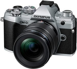 Olympus OM-D E-M5 Mark III Mirrorless with 12-45mm Lens - Silver