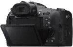 Sony Cyber-shot DSC-RX10 IV digital camera with tilting screen, ideal for photography enthusiasts.
