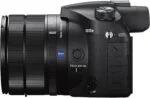Sony Cyber-shot DSC-RX10 IV digital camera with zoom lens, available at Camix UK.