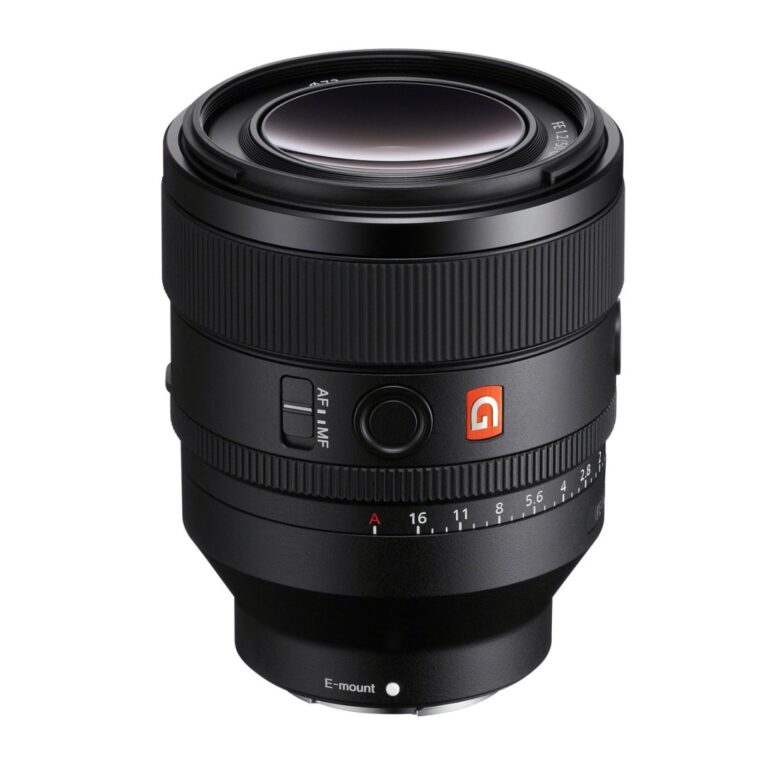 Sony FE 50mm f/1.2 GM Lens for mirrorless cameras, ideal for professional photography.