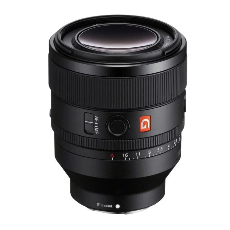 Sony FE 50mm f/1.2 GM Lens for mirrorless cameras, ideal for professional photography.
