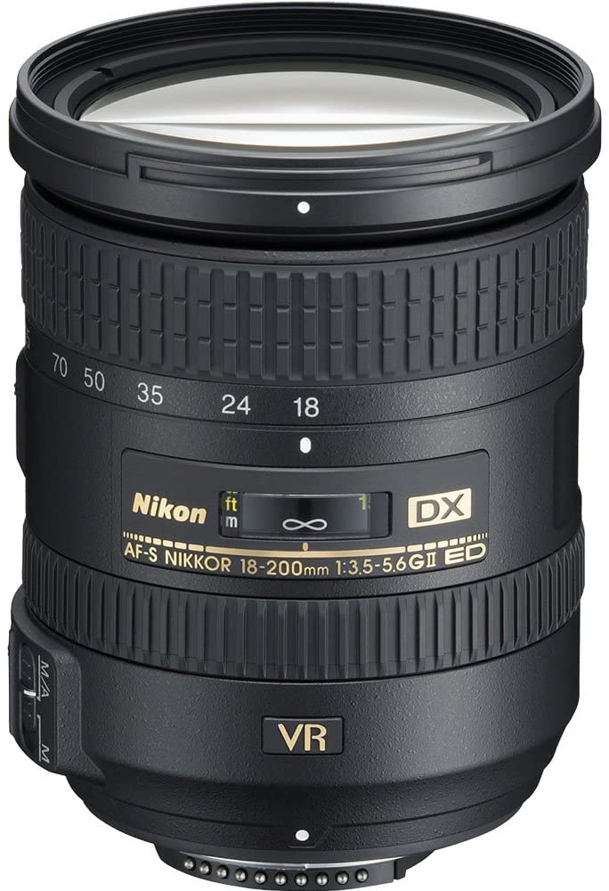Nikon 18-200mm f3.5-5.6 G AF-S DX ED VR II Lens