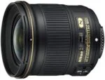 Nikon AF-S NIKKOR 24mm f/1.8G ED lens for DSLR cameras, ideal for wide-angle photography.