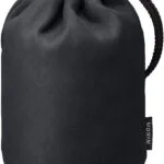 Nikon lens pouch for camera lenses, ideal for protecting photography gear.