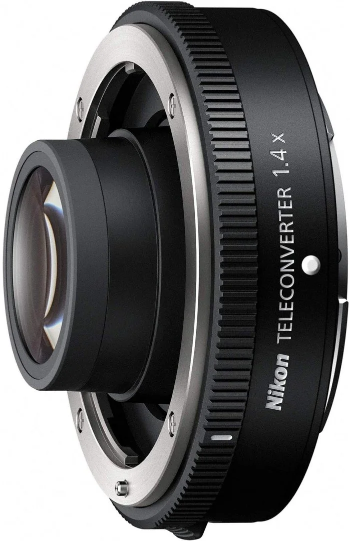 Nikon 1.4x teleconverter for enhancing camera lens zoom, ideal for professional photography.