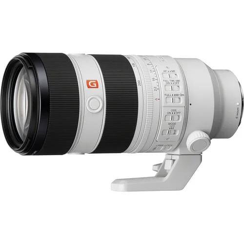 Sony telephoto zoom lens for professional photography, available at Camix camera shop UK.