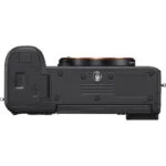 Sony A7C silver camera body, compact and mirrorless, ideal for photography enthusiasts.