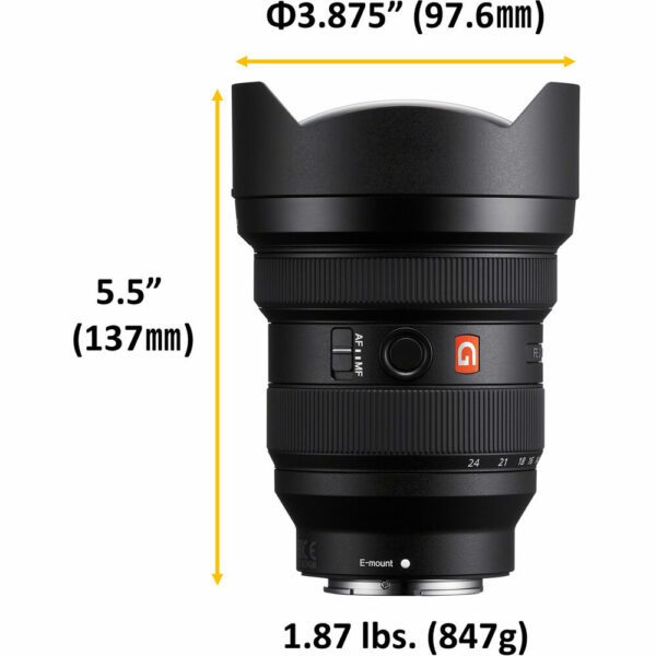 Sony FE 12-24mm F2.8 GM