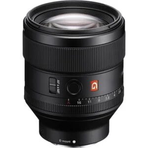 Sony FE 85mm f/1.4 G Master Lens for professional photography.