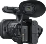 Sony PXW-Z150 4K XDCAM camcorder with professional features and controls.