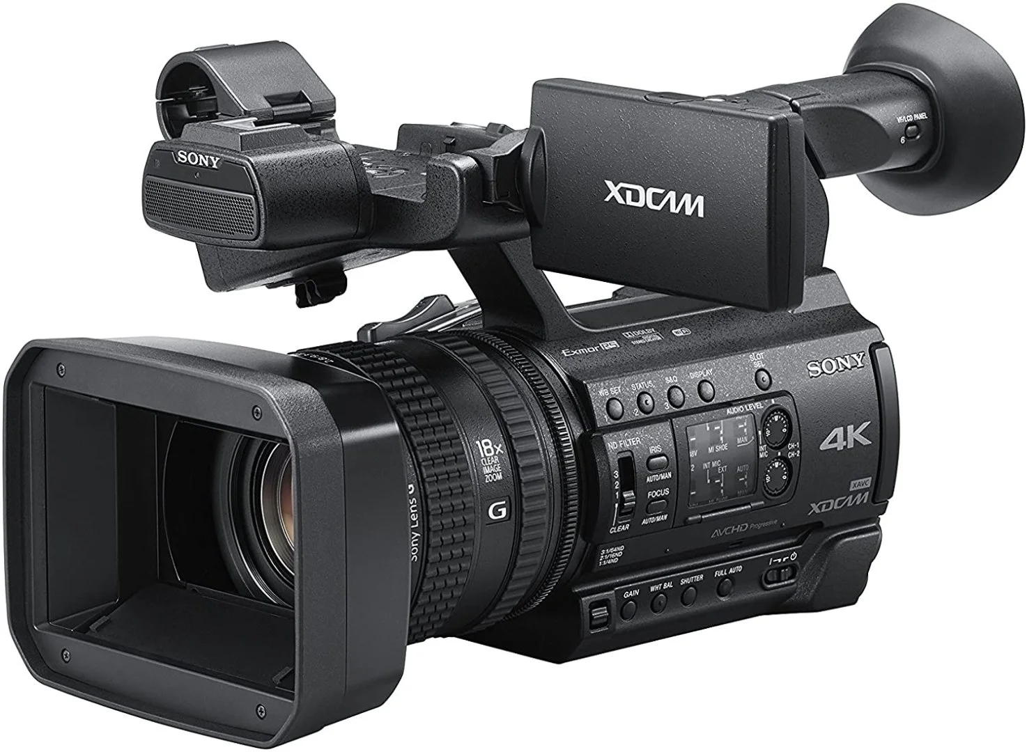 Sony PXW-Z150 4K XDCAM Camcorder Sony PXW-Z150 4K XDCAM camcorder with professional features.