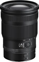 Nikon Z 24-120mm f/4 S lens for mirrorless cameras, versatile zoom for photography enthusiasts.