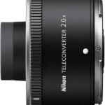 Nikon Z 2x Teleconverter for mirrorless cameras, enhances zoom capabilities.