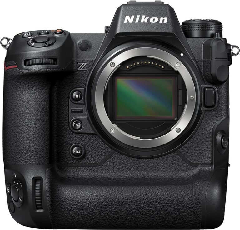 Nikon Z9 camera body, professional mirrorless camera available at Camix UK.