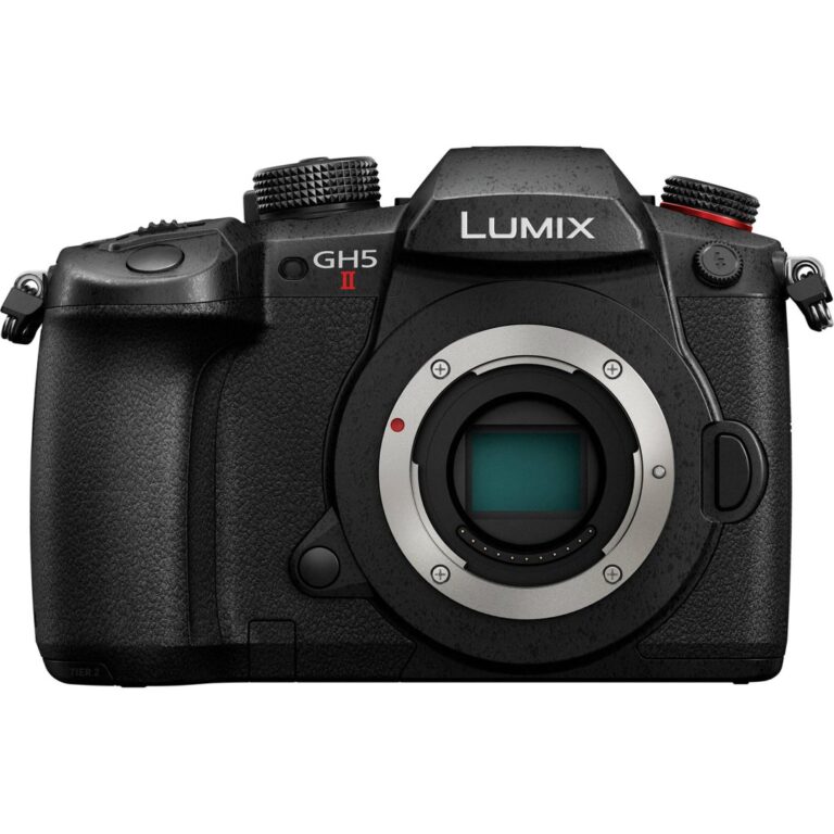 Panasonic Lumix GH5 II mirrorless camera body available at Camix UK.