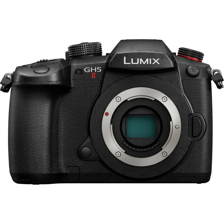 Panasonic Lumix GH5 II mirrorless camera body available at Camix UK.