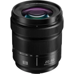 Panasonic S 20-60mm f3.5-5.6 lens for L mount cameras, ideal for versatile photography.