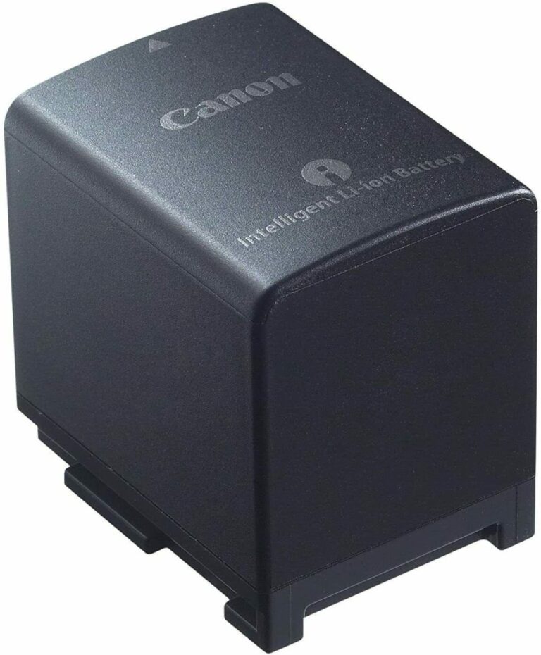 Canon BP-820 battery for camcorders and cameras, available at Camix UK.