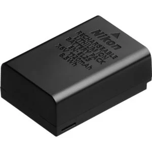 Nikon EN-EL25 battery for Z 50 and Z fc cameras, available at Camix UK.
