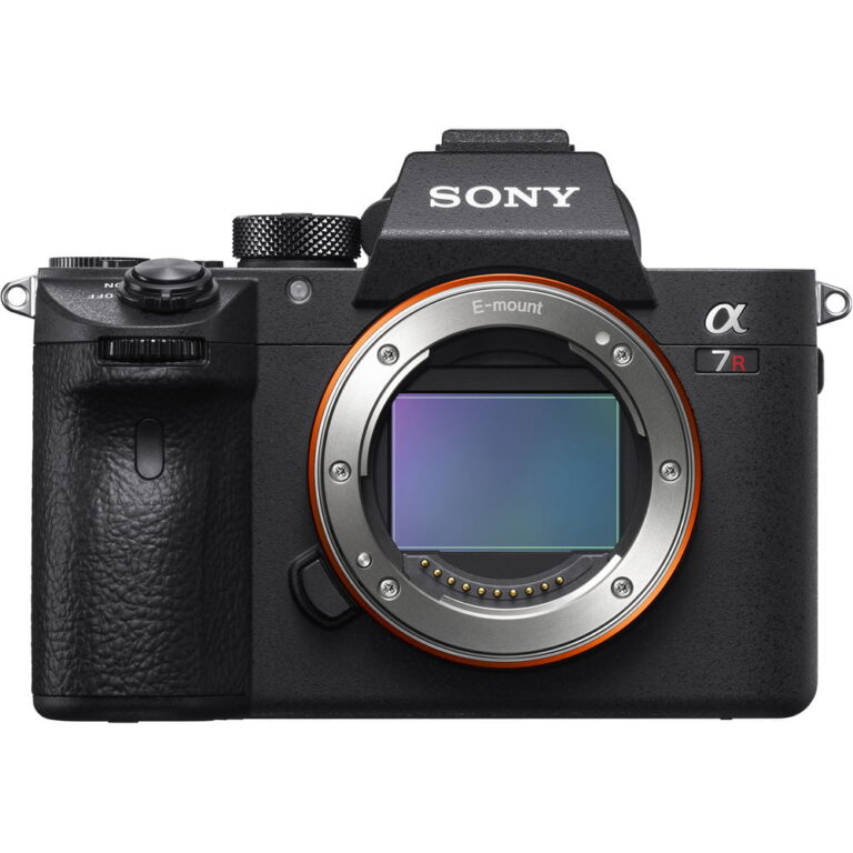 Sony 7R III A camera body, mirrorless digital camera available at Camix UK.