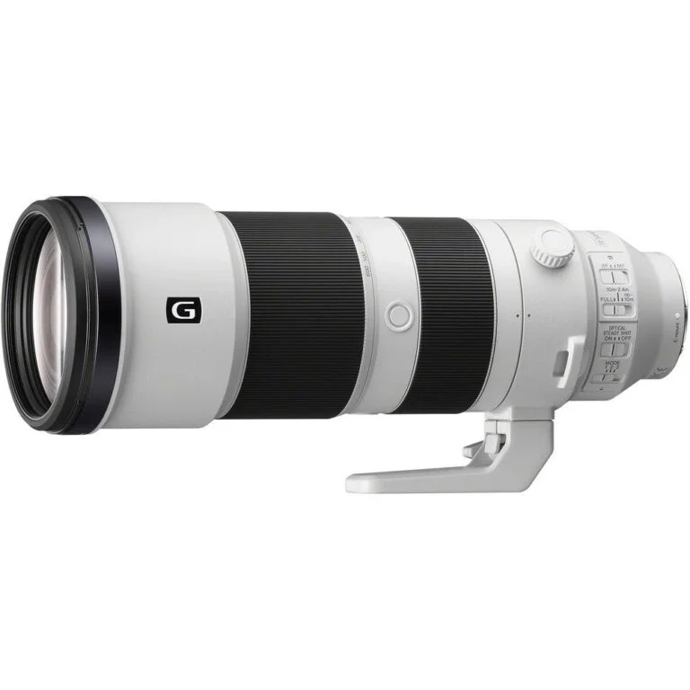Sony FE 200-600mm f/5.6-6.3 G OSS lens for professional photography.