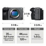 Sony FX3 Cinema Camera with full-frame sensor, 4K video, and compact design.