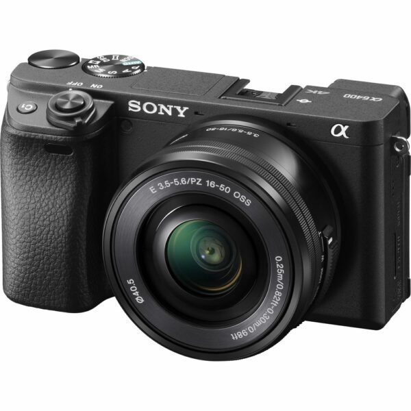 Sony a6400 with 16-50mm F3.5-5.6 Lens