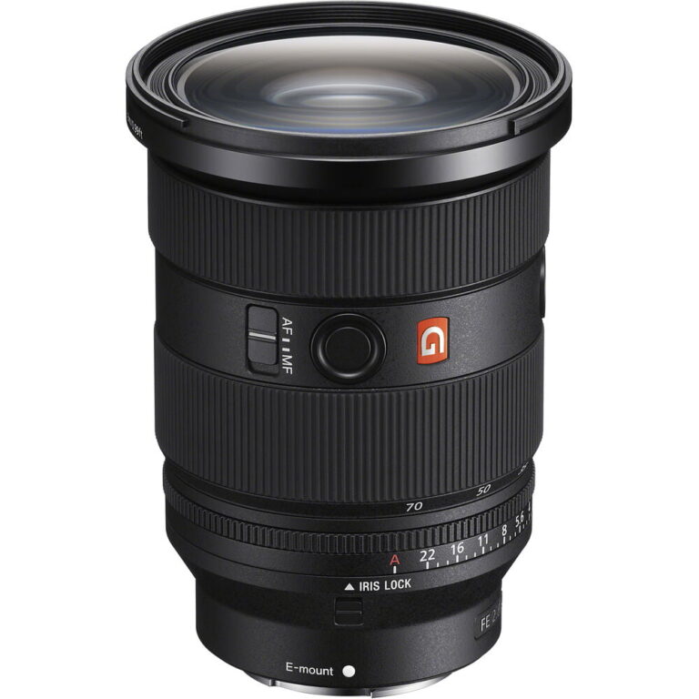 Sony FE 24-70mm f/2.8 GM II Lens for mirrorless cameras, ideal for professional photography.
