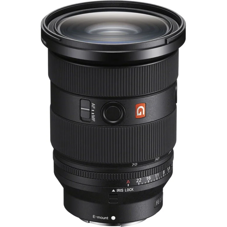 Sony FE 24-70mm f/2.8 GM II Lens for mirrorless cameras, ideal for professional photography.
