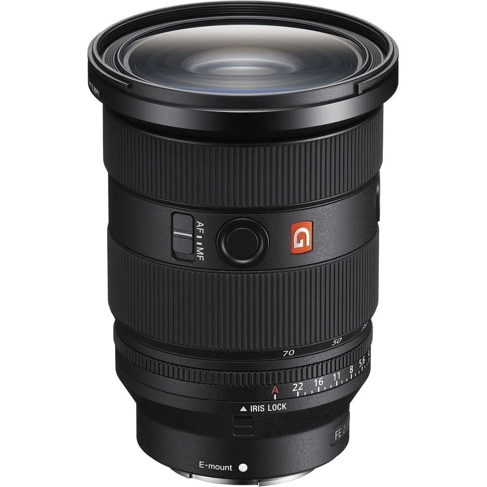Sony FE 24-70mm f2.8 GM II Lens Sony FE 24-70mm f/2.8 GM II Lens for mirrorless cameras, ideal for professional photography.