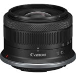 Canon RF-S 18-45mm F4.5-6.3 IS STM lens for mirrorless cameras.